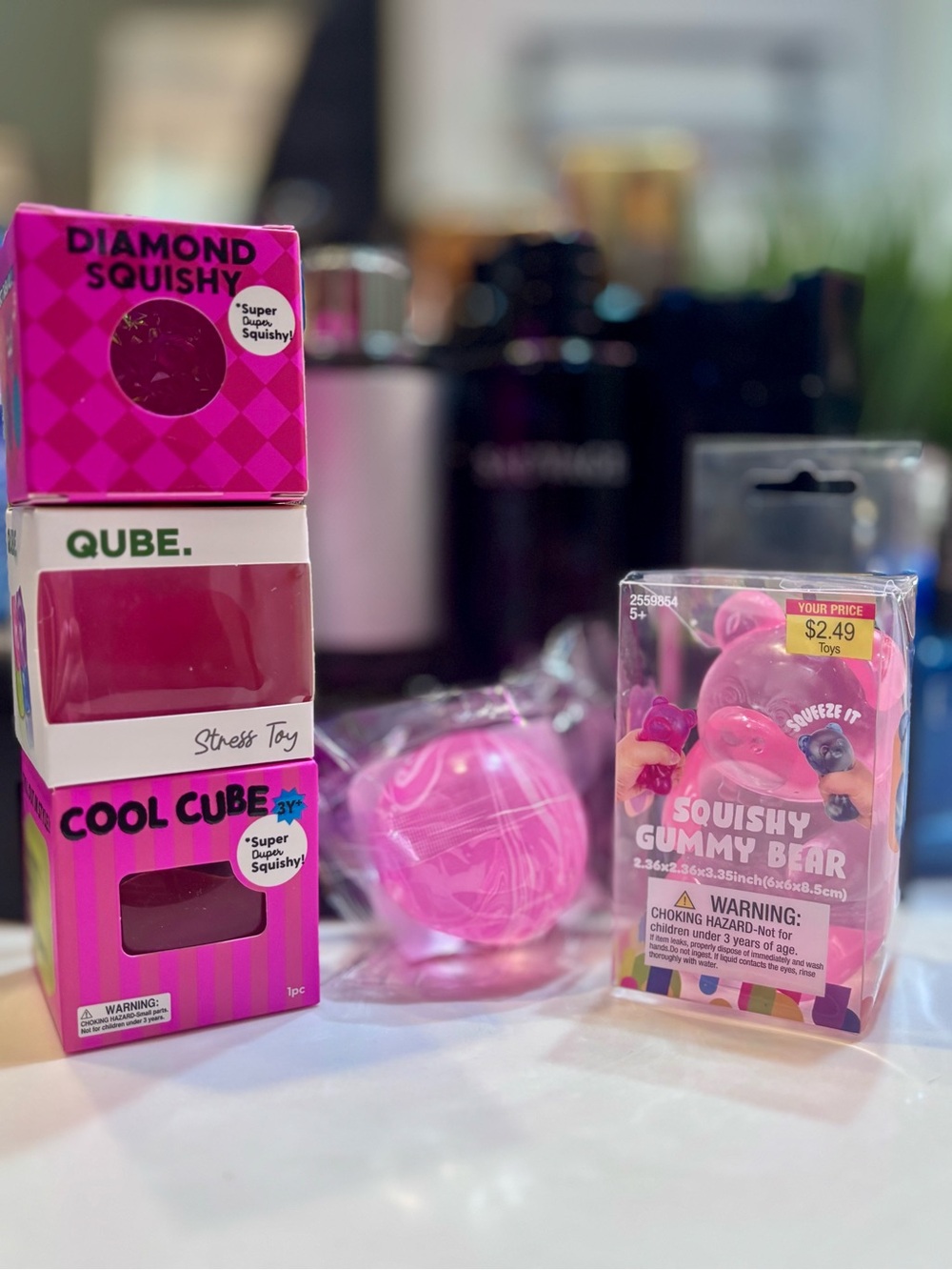 Pink Squishy Bundle x 5